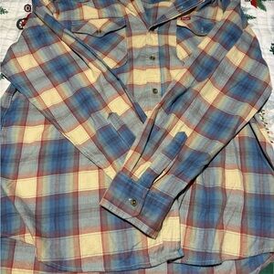 Wrangler Mens Western Shirt XL Long Sleeve Stretch Casual Workwear